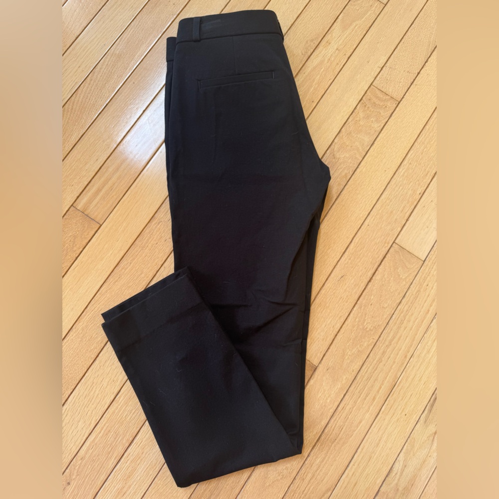 Banana Republic Size 4L Black Sloan ankle dress pants, front/back pockets. NWOT